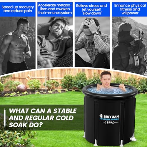 BINYUAN XL Portable Ice Bath Tub for Athletes - Image 4