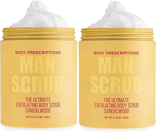 Body Prescriptions Body Scrub For Men-2 Pack Ultimate