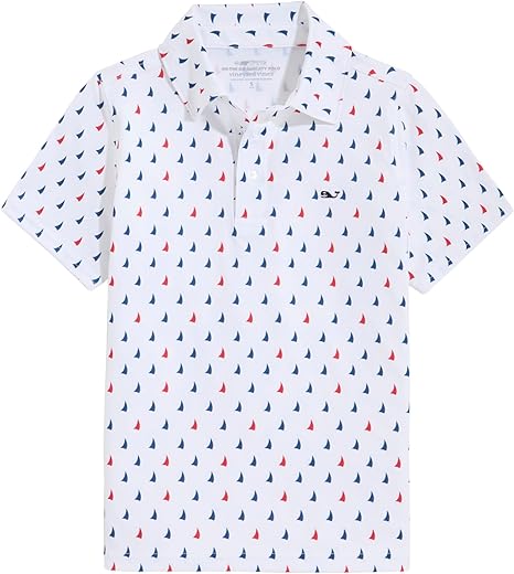 Vineyard Vines Printed Sankaty Polo Shirt
