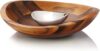 Nambe Braid Wood and Metal Chip Bowl