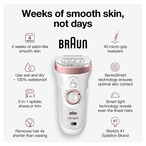 Braun Silk-épil 9 Hair Removal Device - Image 3