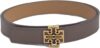 Tory Burch Britten Logo Clam Shell Belt