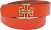 Tory Burch Britten Logo Classic Belt