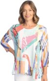 Jess & Jane Burnout Tunic