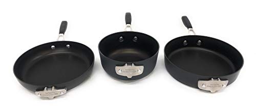 Calphalon 9pc Space Saving Nonstick Cookware Set - Image 3