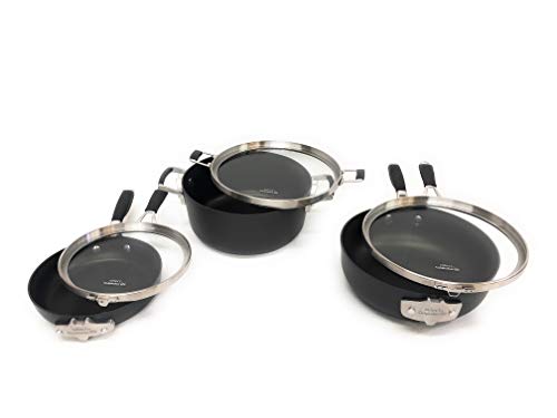 Calphalon 9pc Space Saving Nonstick Cookware Set - Image 2