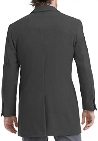 Calvin Klein Men's Slim Fit Wool Overcoat - Image 2