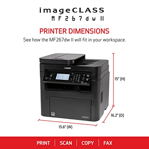 Canon imageCLASS MF267dw II Wireless Printer - Image 2