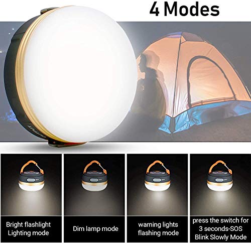 Censinda Rechargeable LED Camping Lantern with Power Bank - Image 2