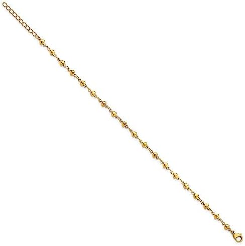 Chisel Chocolate IP-plating Stainless Steel Anklet - Image 2