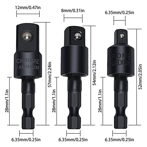 CIGOTU 4-in-1 Right Angle Drill Adapter Set - Image 5