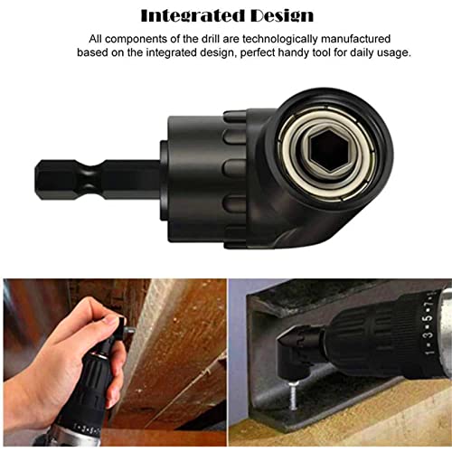 CIGOTU 4-in-1 Right Angle Drill Adapter Set - Image 2