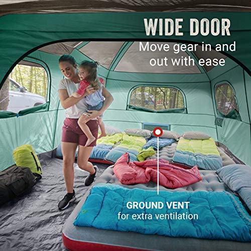 Coleman 12-Person Weatherproof Camping Tent with Porch - Image 5