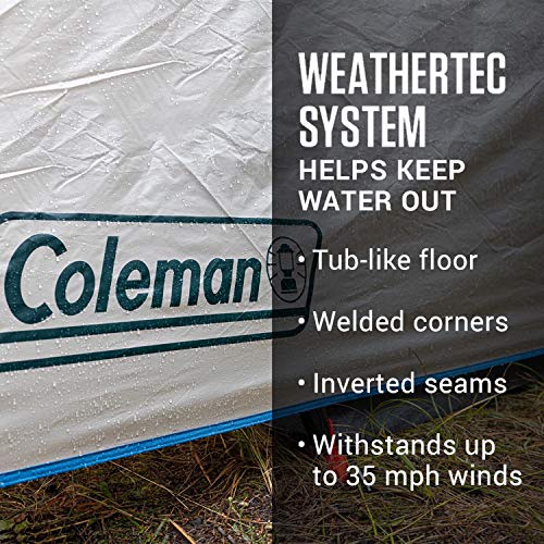 Coleman Weatherproof Cabin Tent with Screened Porch - Image 3