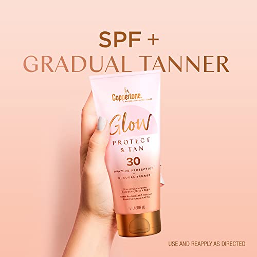 Coppertone Glow Protect and Tan Sunscreen - Image 2