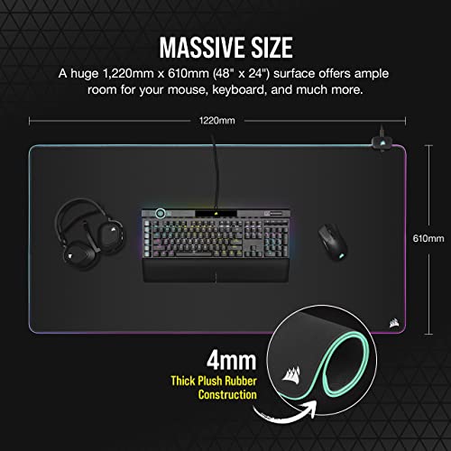 Corsair MM700 3XL RGB Gaming Mouse Pad - Image 4