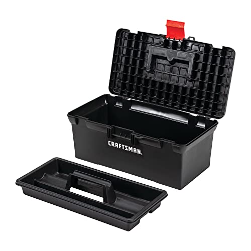 CRAFTSMAN Lockable 16-Inch Black Tool Box - Image 5