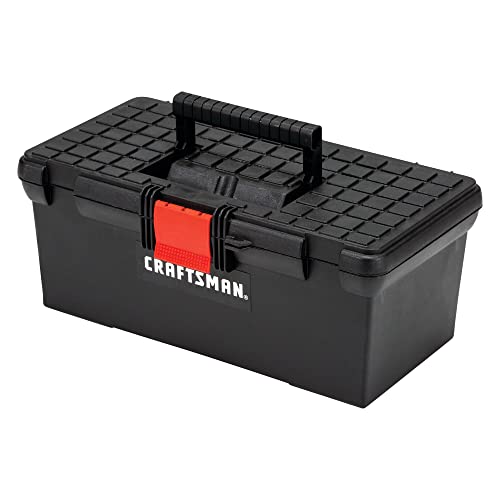 CRAFTSMAN Lockable 16-Inch Black Tool Box - Image 2