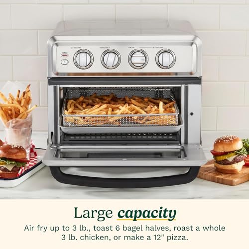 Cuisinart Air Fryer Convection Toaster Oven, Stainless Steel - Image 2
