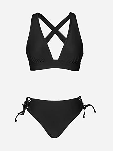 CUPSHE V Neck Triangle Top Bikini Set - Image 5