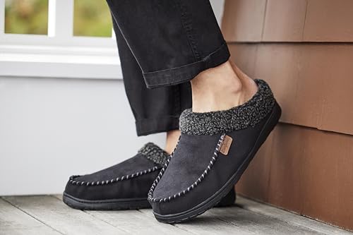 Dearfoams Brendan Memory Foam Clog House Slippers - Image 3