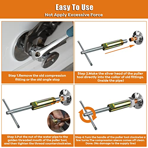 Debialo 1/2” Compression Sleeve Puller Tool - Image 4