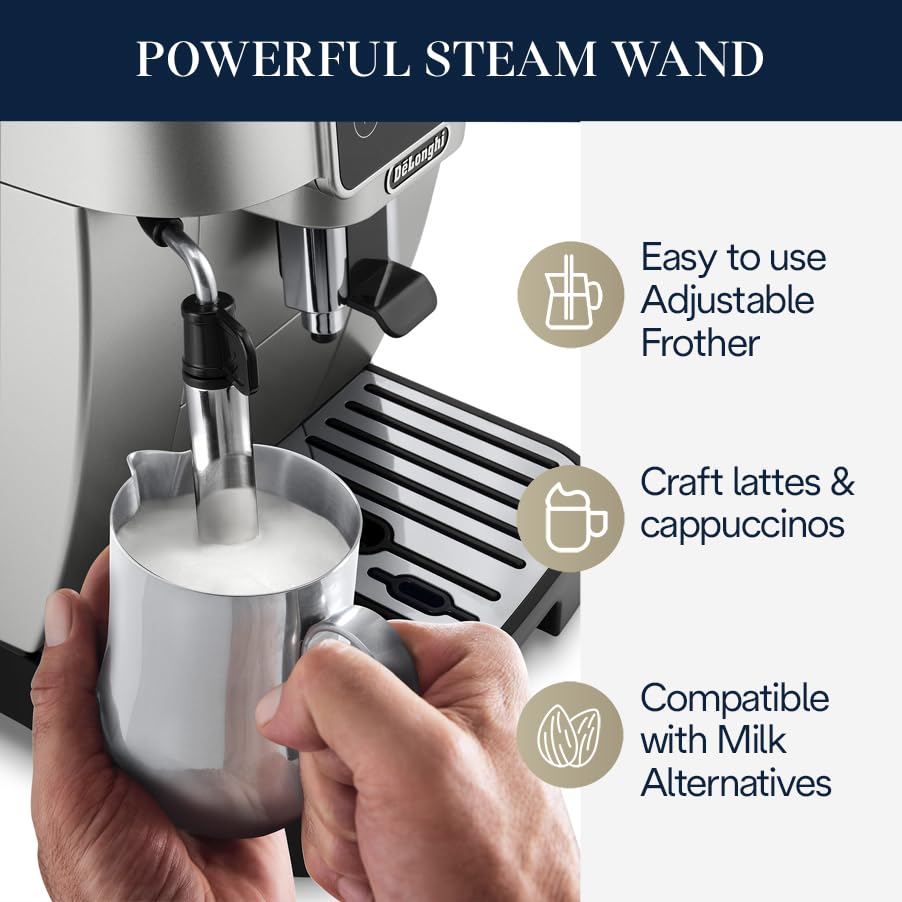 De'Longhi Automatic Espresso Machine with Manual Frother - Image 5