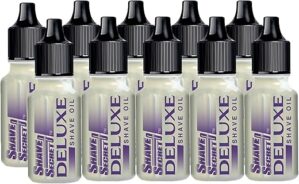 Shave Secret Deluxe Shaving Oil – 18.75ml (10 Pack)