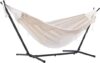 Vivere Double Hammock with Stand, 450 lb Capacity