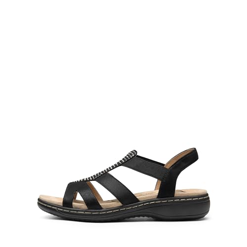 DREAM PAIRS Comfortable Arch Support Dressy Flat Sandals - Image 2