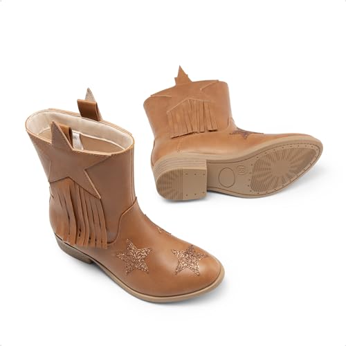 DREAM PAIRS Cowgirl Western Mid Calf Tassel Boots - Image 5
