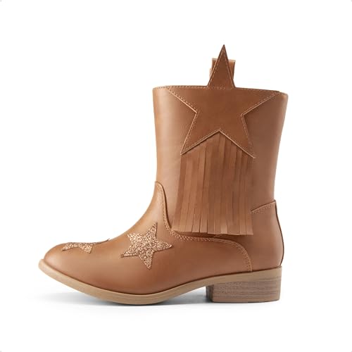 DREAM PAIRS Cowgirl Western Mid Calf Tassel Boots - Image 2