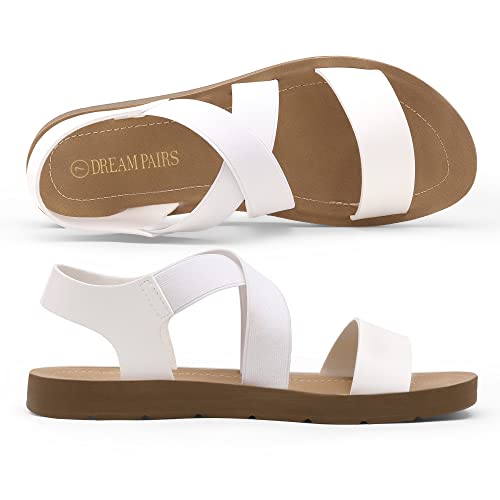 DREAM PAIRS Women's Open Toe Elastic Ankle Sandals - Image 2