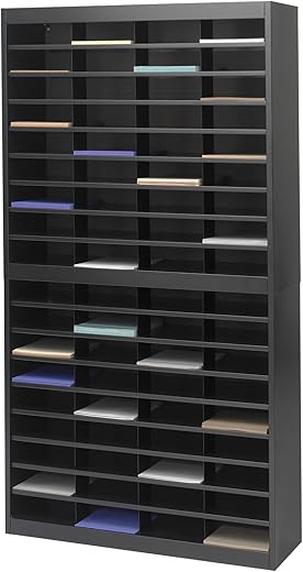 Safco E-Z Stor 72-Slot Paper Organizer