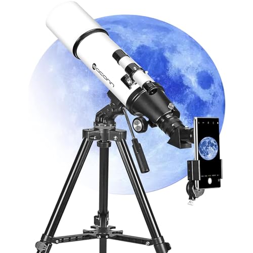 EACONN 80mm Refractor Telescope with Backpack - Image 2