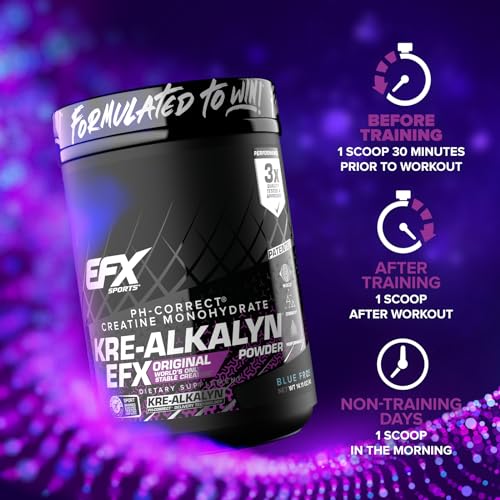 EFX Sports Blue Frost Kre-Alkalyn Powder - Image 4