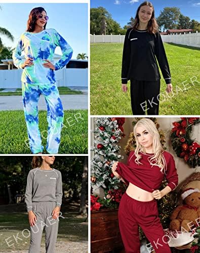 Ekouaer Soft Comfy Pajamas Set - Image 4