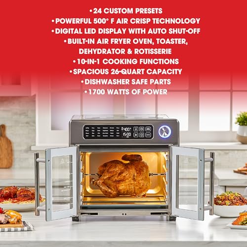 Emeril Lagasse 26 QT Extra Large Air Fryer Oven - Image 3
