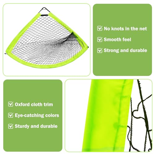 Enmons Set of 2 Portable 6x4 ft Soccer Goals - Image 3