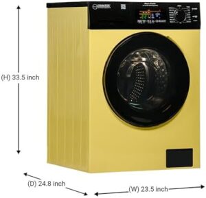 Equator All-In-One Yellow/Black Washer-Dryer