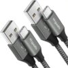 etguuds 2-Pack 3ft USB C Fast Charge Cable