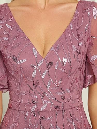 Ever-Pretty Sequin Embroidery Dress - Image 5