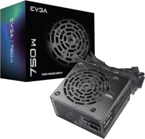 EVGA 750W Power Supply, 2-Year Warranty