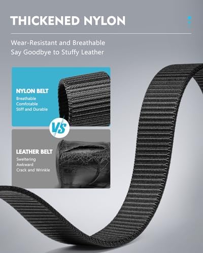 FAIRWIN Men's Ratchet Web Belt - Image 4