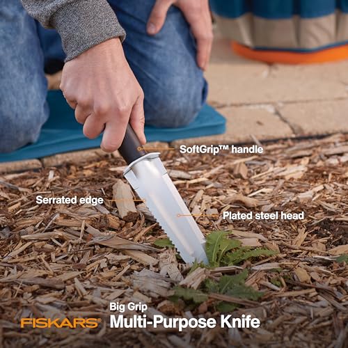 Fiskars Multi-Purpose Garden Knife for Weeding - Image 2