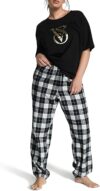 Victoria’s Secret Flannel Jogger Teejama Sleepwear