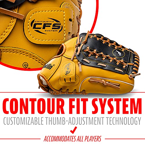 Franklin Sports Adult & Youth Baseball/Softball Gloves - Multiple Sizes - Image 5