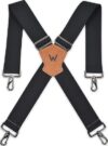 WELKINLAND Full Elastic Heavy Duty Suspenders