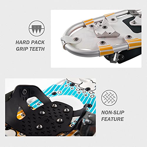 G2 GO2GETHER 16" Kids Snowshoes with Storage Bag - Image 3