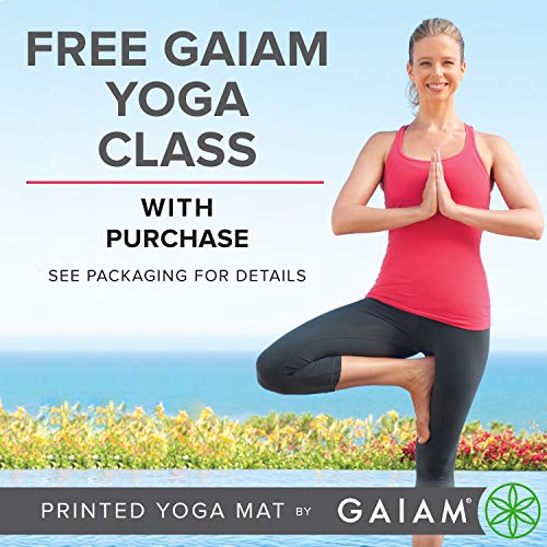 Gaiam Non-Slip Yoga and Fitness Mat - Image 4